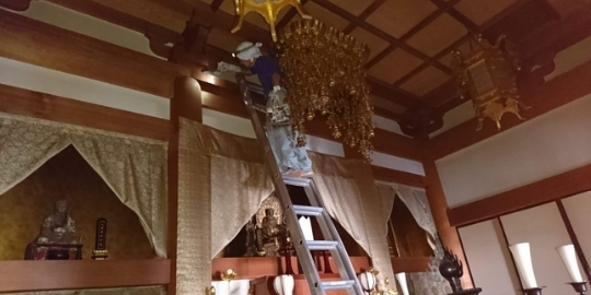 神社仏閣の塗装